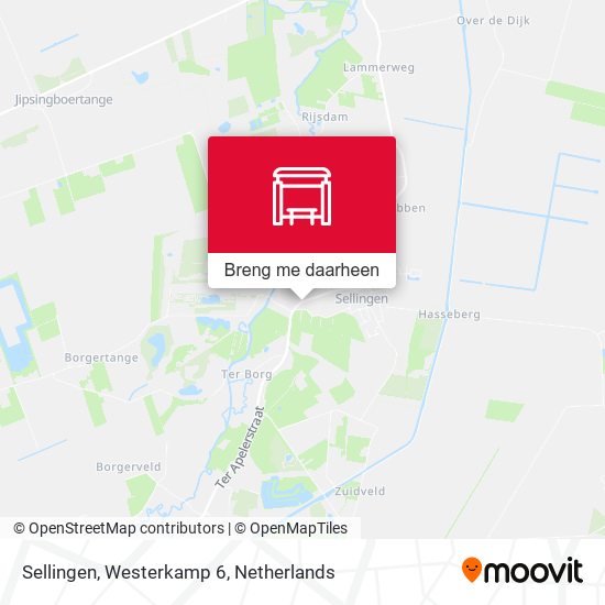 Sellingen, Westerkamp 6 kaart