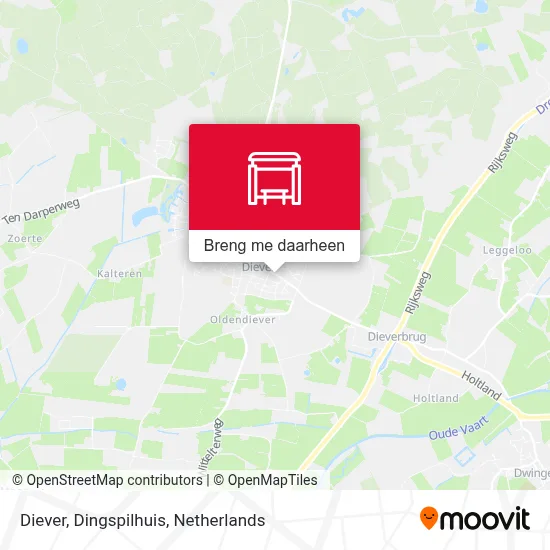 Diever, Dingspilhuis kaart