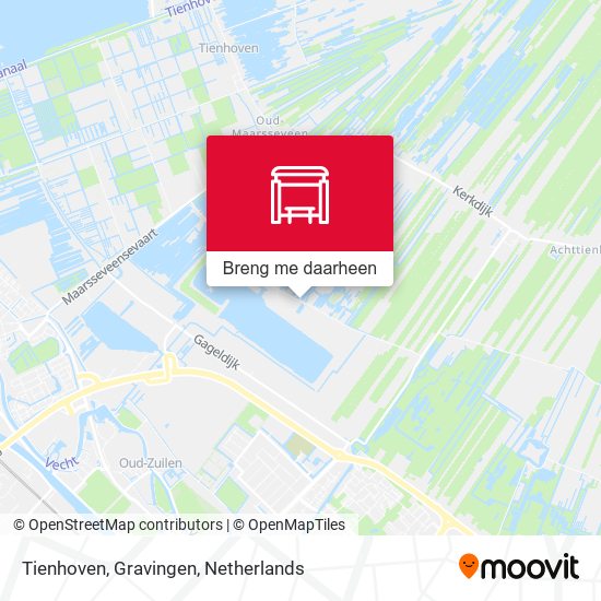 Tienhoven, Gravingen kaart
