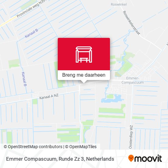 Emmer Compascuum, Runde Zz 3 kaart