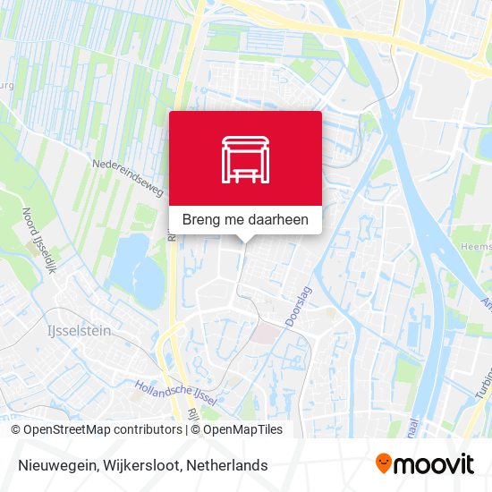 Nieuwegein, Wijkersloot kaart