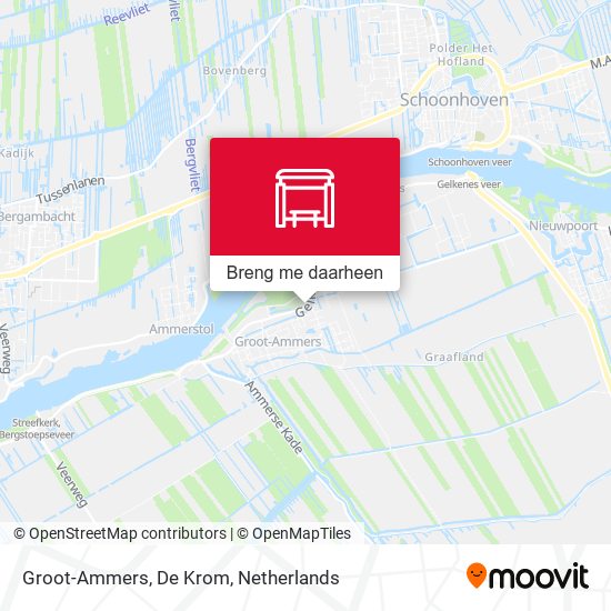 Groot-Ammers, De Krom kaart