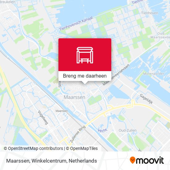 Maarssen, Winkelcentrum kaart