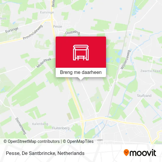 Pesse, De Santbrincke kaart