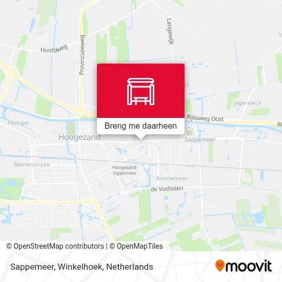 Sappemeer, Winkelhoek kaart