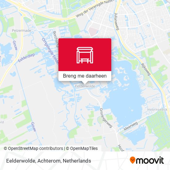 Eelderwolde, Achterom kaart