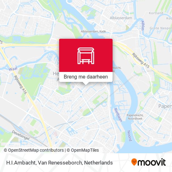 H.I.Ambacht, Van Renesseborch kaart