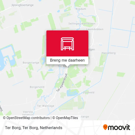 Ter Borg, Ter Borg kaart