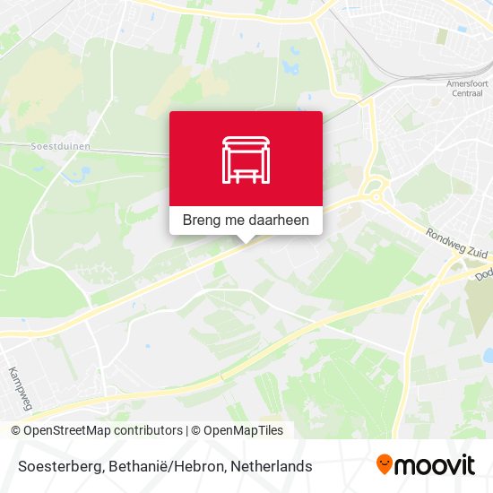 Soesterberg, Bethanië/Hebron kaart