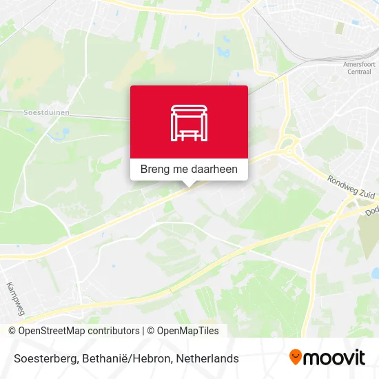 Soesterberg, Bethanië/Hebron kaart