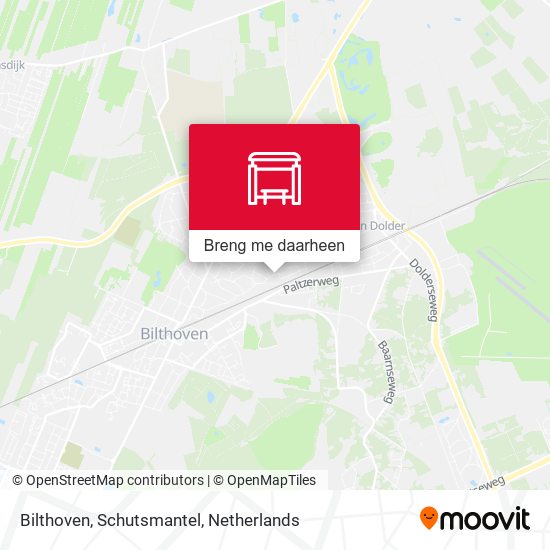 Bilthoven, Schutsmantel kaart
