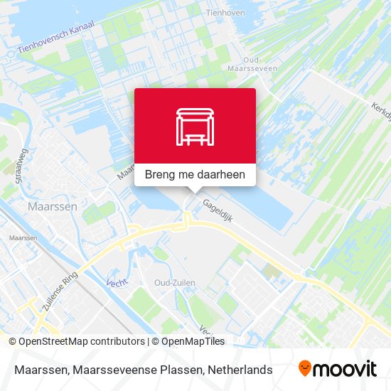 Maarssen, Maarsseveense Plassen kaart
