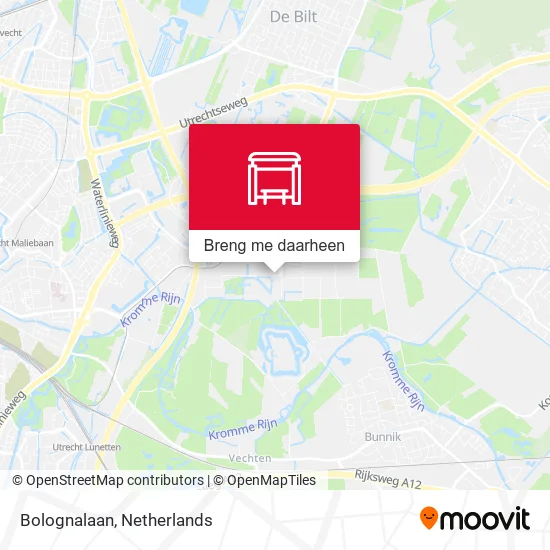 Bolognalaan kaart
