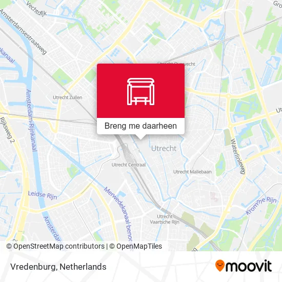 Vredenburg kaart