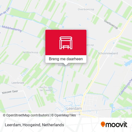 Leerdam, Hoogeind kaart