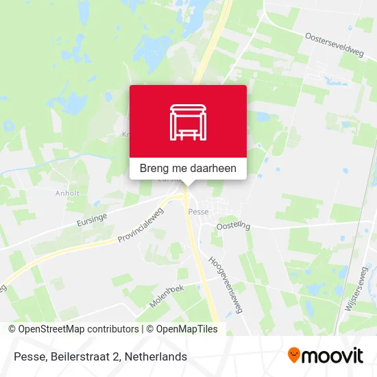 Pesse, Beilerstraat 2 kaart