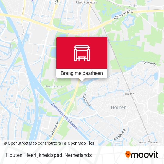 Houten, Heerlijkheidspad kaart