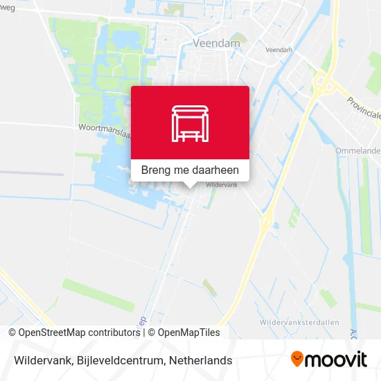 Wildervank, Bijleveldcentrum kaart