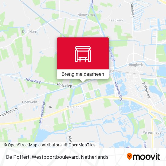 De Poffert, Westpoortboulevard kaart