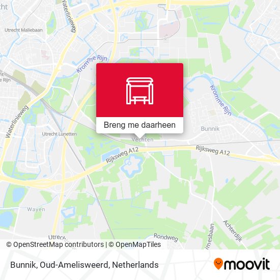 Bunnik, Oud-Amelisweerd kaart