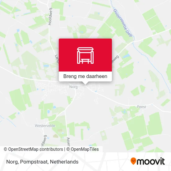 Norg, Pompstraat kaart