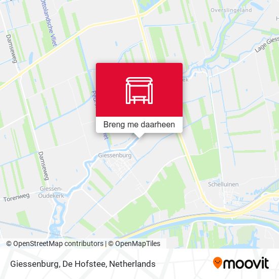 Giessenburg, De Hofstee kaart