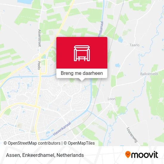 Assen, Enkeerdhamel kaart