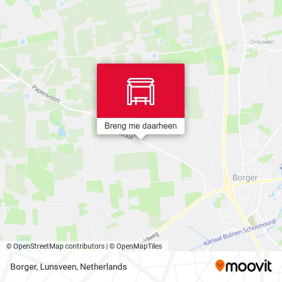 Borger, Lunsveen kaart