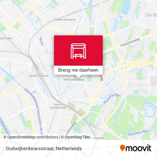 Oudwijkerdwarsstraat kaart