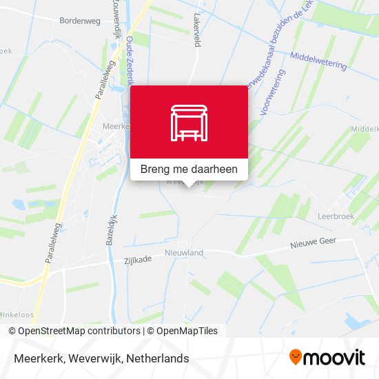Meerkerk, Weverwijk kaart