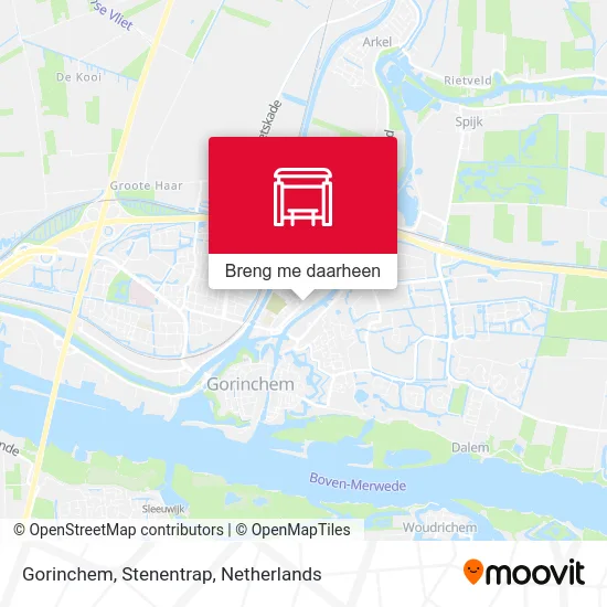Gorinchem, Stenentrap kaart