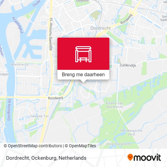 Dordrecht, Ockenburg kaart