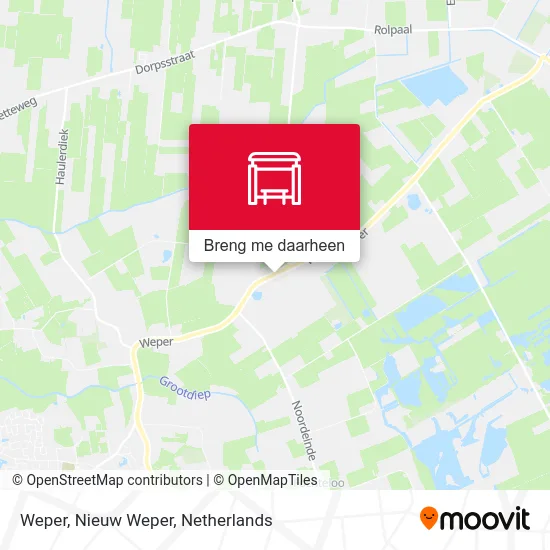 Weper, Nieuw Weper kaart