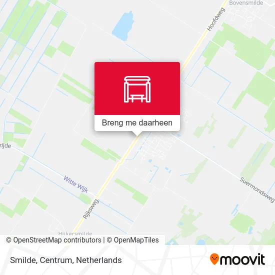 Smilde, Centrum kaart