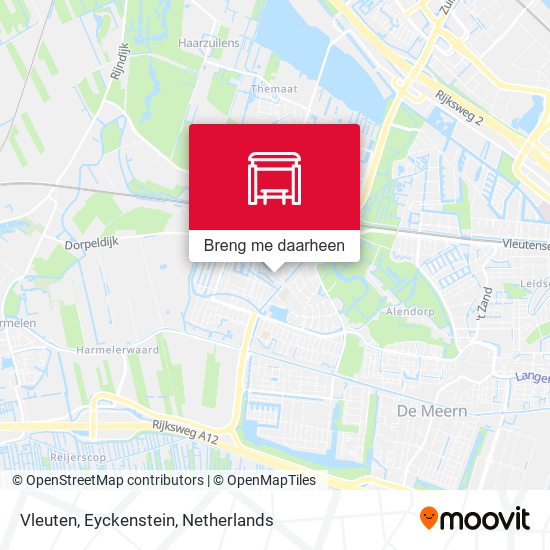 Vleuten, Eyckenstein kaart