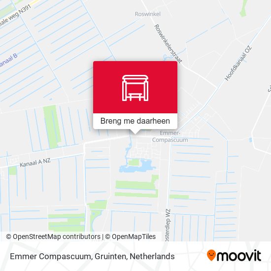 Emmer Compascuum, Gruinten kaart