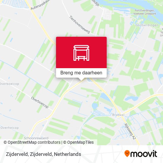 Zijderveld, Zijderveld kaart