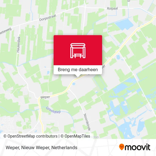 Weper, Nieuw Weper kaart
