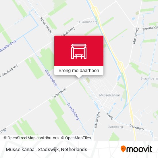 Musselkanaal, Stadswijk kaart