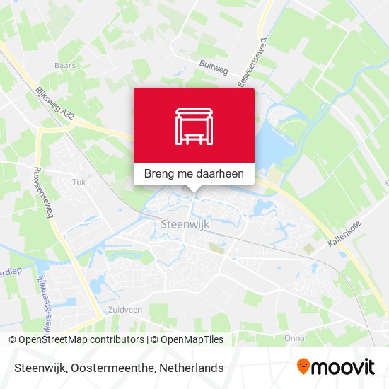 Steenwijk, Oostermeenthe kaart