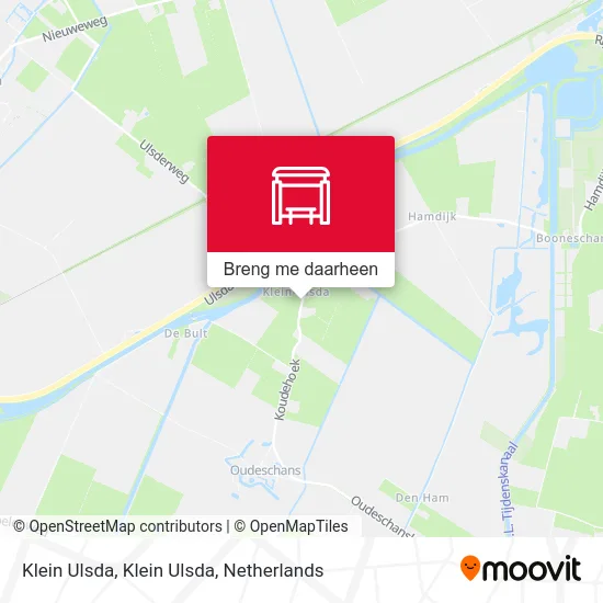 Klein Ulsda, Klein Ulsda kaart