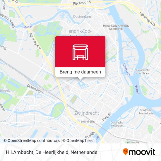 H.I.Ambacht, De Heerlijkheid kaart