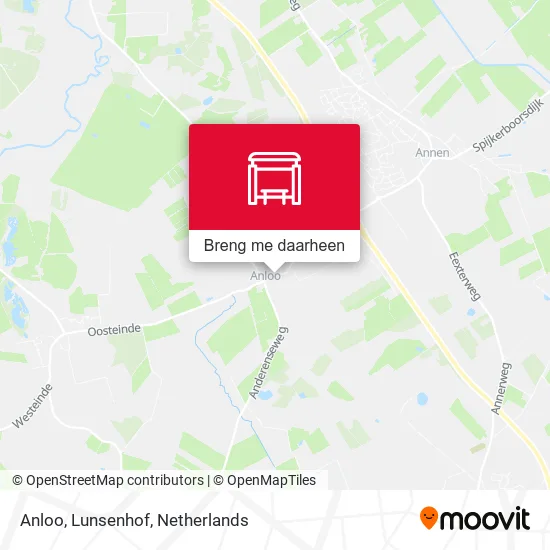 Anloo, Lunsenhof kaart