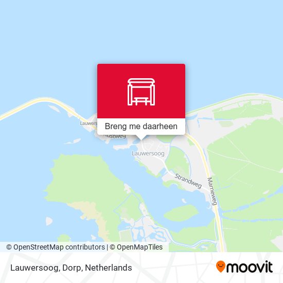 Lauwersoog, Dorp kaart