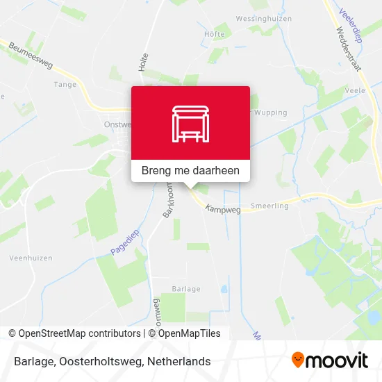 Barlage, Oosterholtsweg kaart
