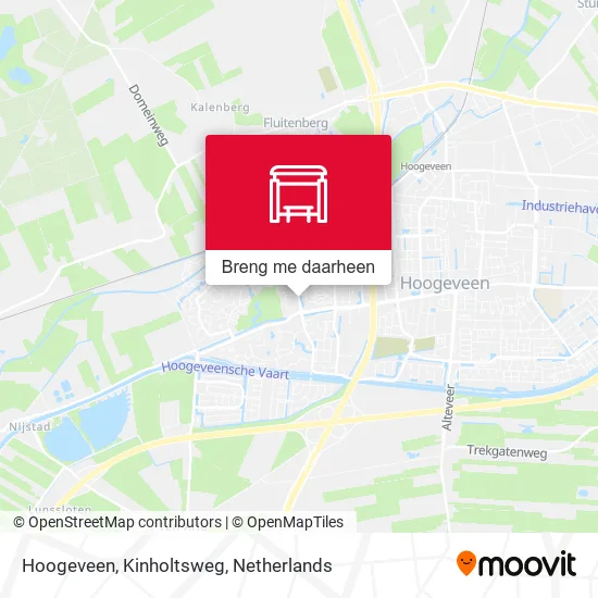 Hoogeveen, Kinholtsweg kaart