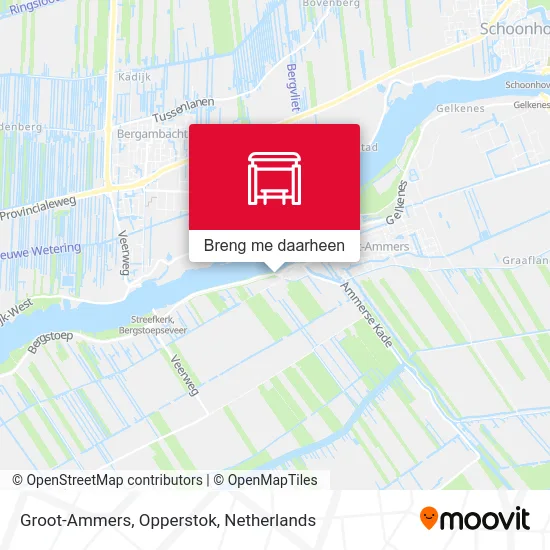 Groot-Ammers, Opperstok kaart