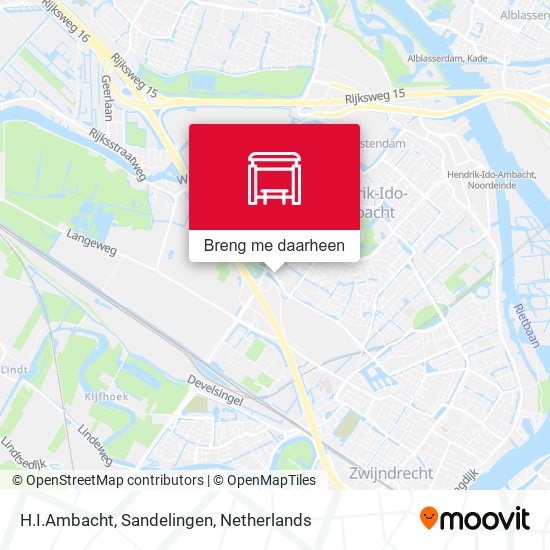 H.I.Ambacht, Sandelingen kaart