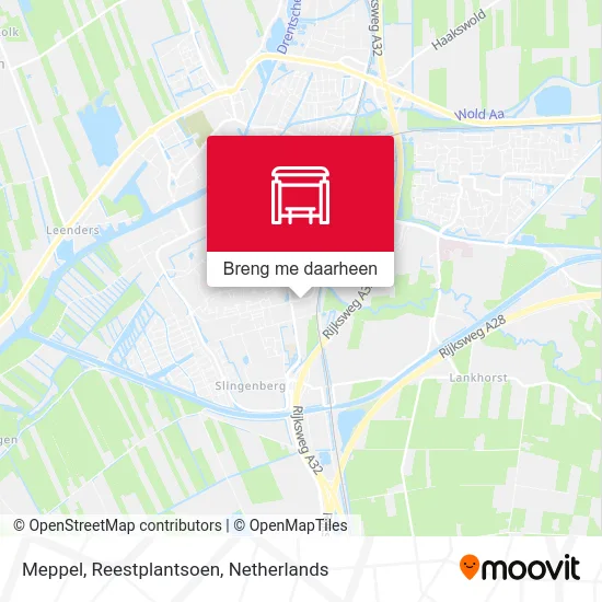 Meppel, Reestplantsoen kaart