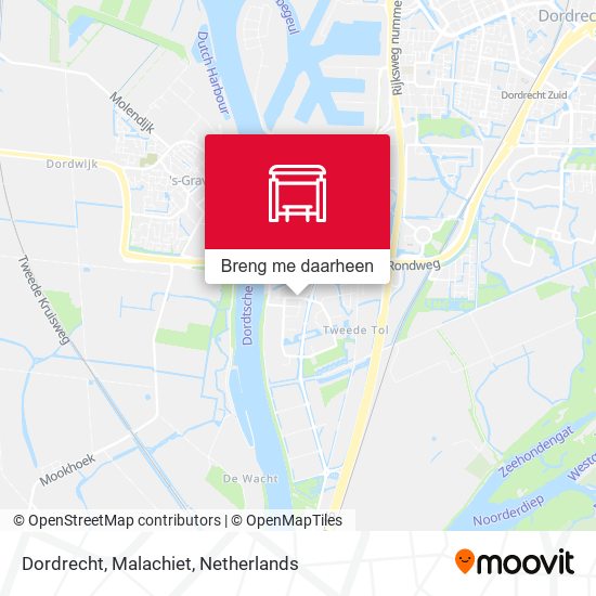 Dordrecht, Malachiet kaart